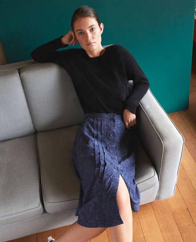  Printed skirt Blue
