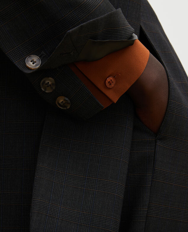 Prince of Wales wool boyfriend blazer Check-wool-pattern-tailoring