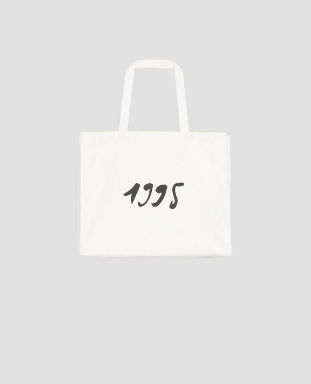 XL cotton tote bag H003 white