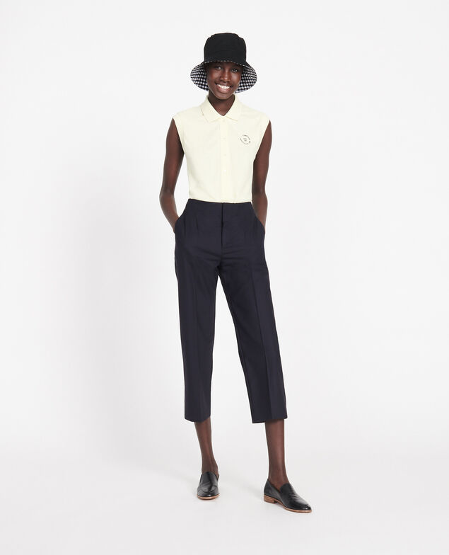 Cotton polo shirt Tender yellow