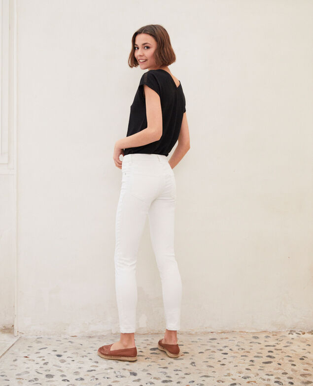 Regular skinny jeans Off white