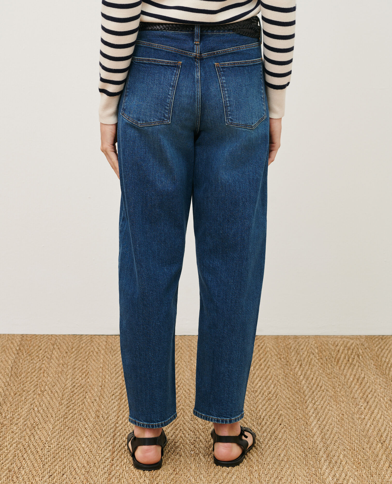 【SCENERITY】Border pocket balloon jeans Border Pocket Balloon Jeans - SCENERITY | 60% - Asian