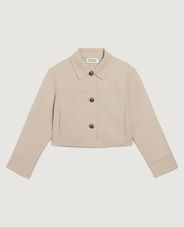 Double-faced jacket K301 light beige