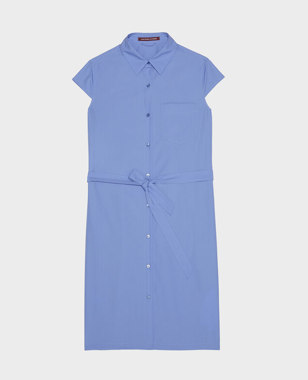 Cotton shirt dress Persian jewel