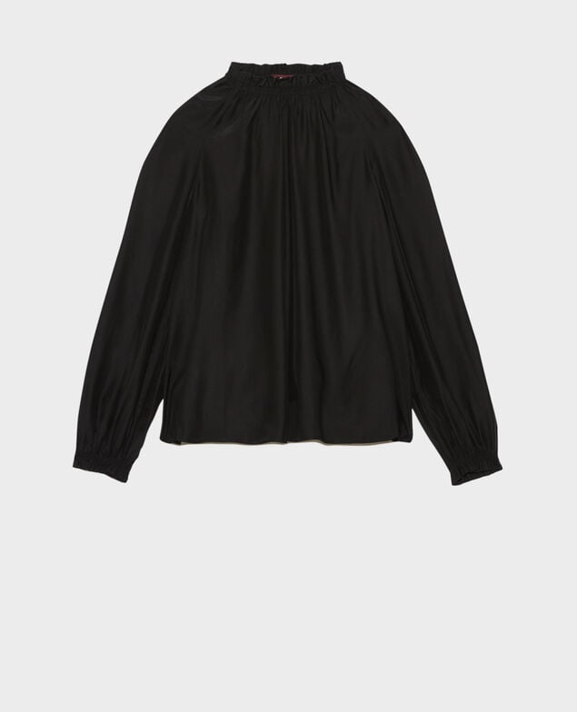 Silk blouse Black beauty