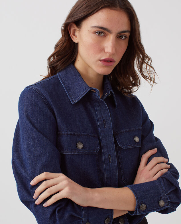 Denim shirt H680 rinse