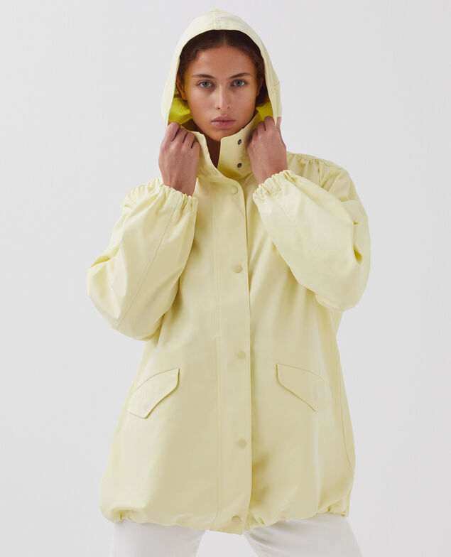Oversize parka H410 tender yellow