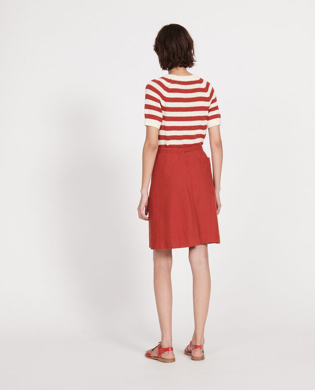 Linen wrap skirt Ketchup