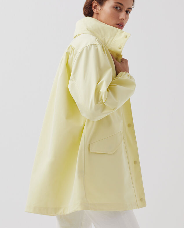 Oversize parka H410 tender yellow