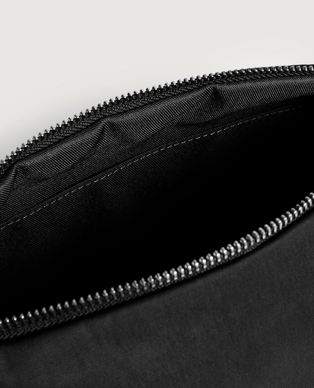 Small nylon bag H091 black beauty