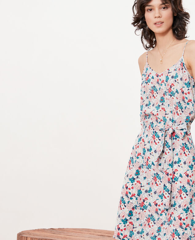 Dress with bow Summer bloom rosebud