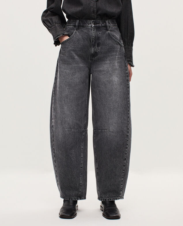 Barrel leg jeans - CHARLIE K081 dark gray