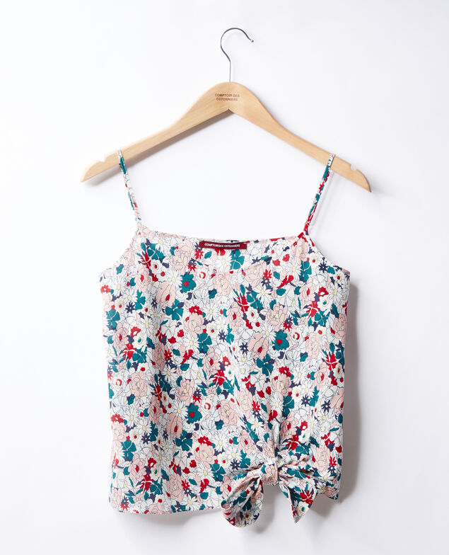 Silk cami Summer bloom rosebud