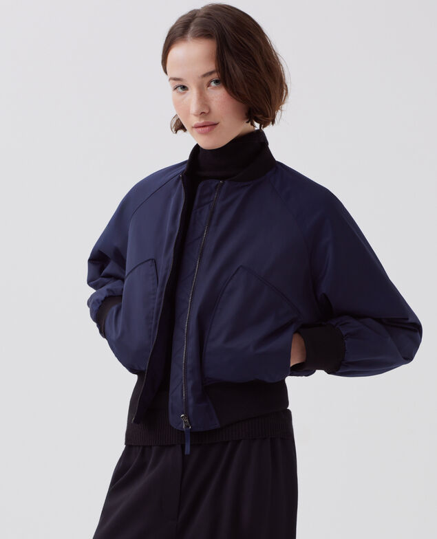 Silky bomber I697 navy