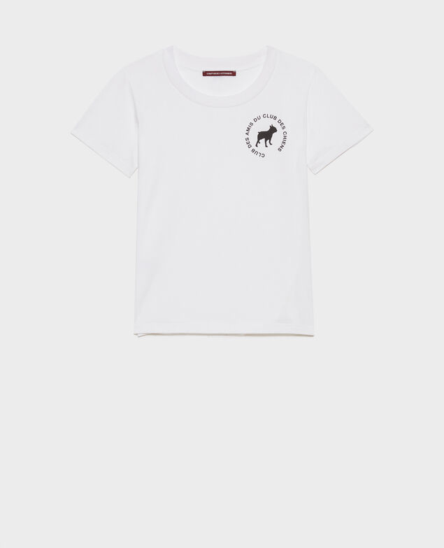 Cotton T-shirt Brilliant white