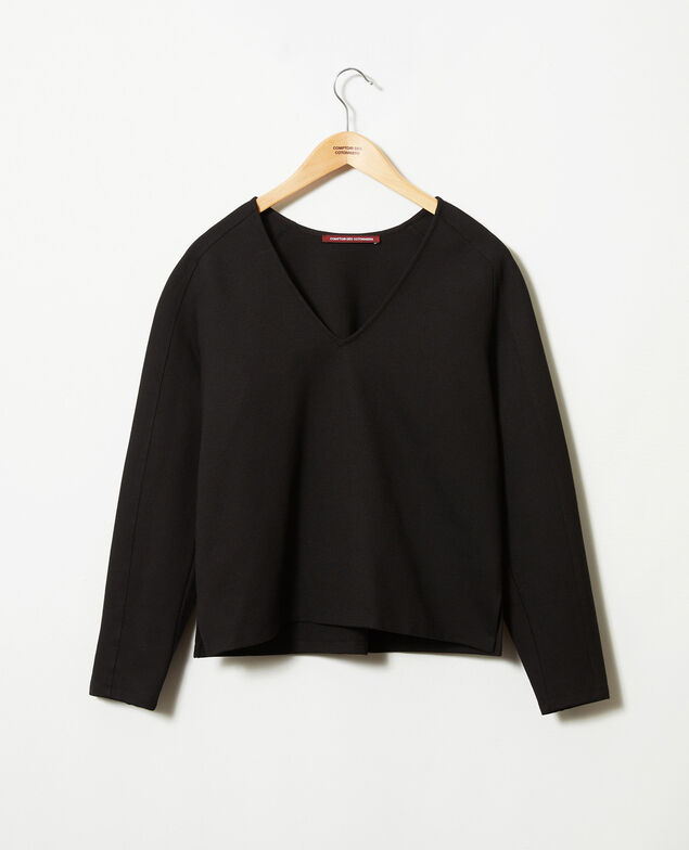Long-sleeve t-shirt Noir