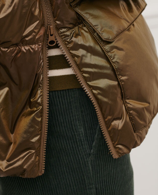 MARGOTTE - Short down jacket 8828 56 olive