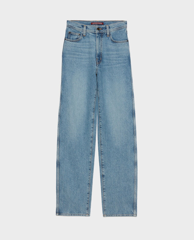 REGULAR - Loose high-waisted jeans Vintage wash