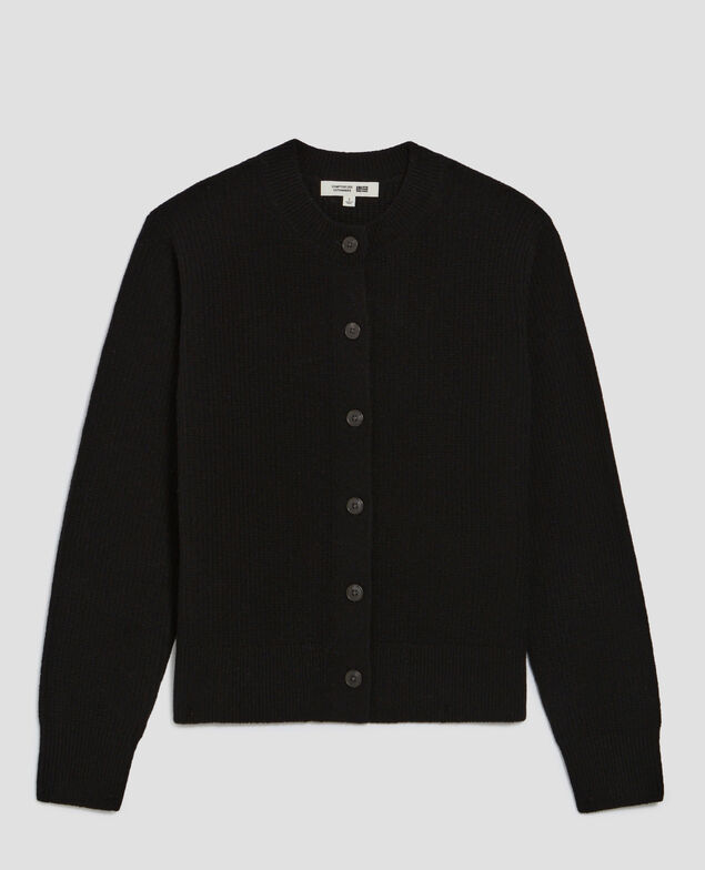 Wool cardigan H096 black