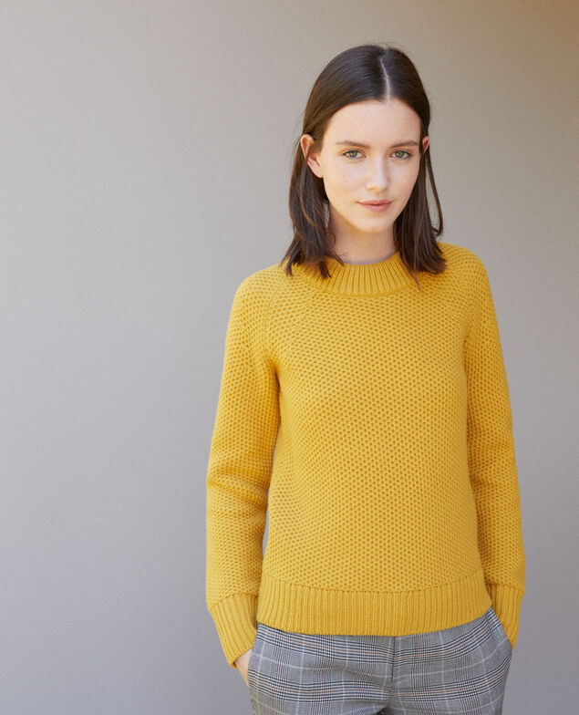 Wool jumper Golden spice
