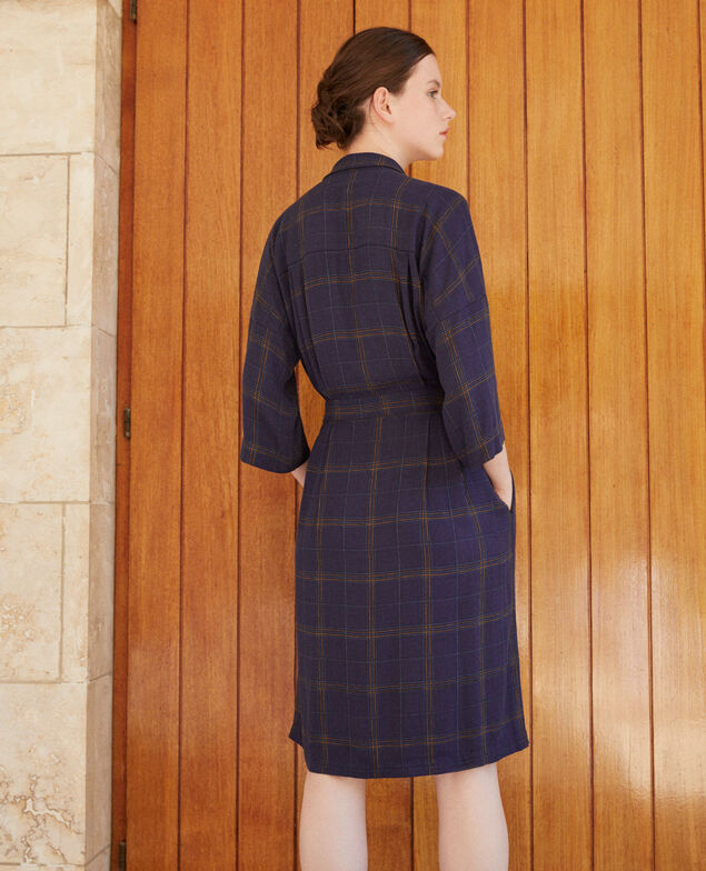 Wrap dress Blue