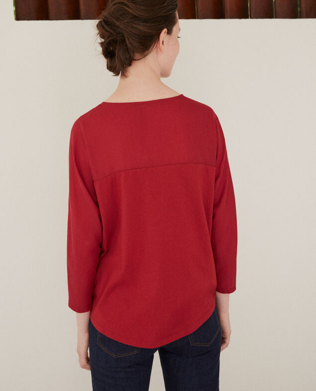 Fabric blend t-shirt Rio red