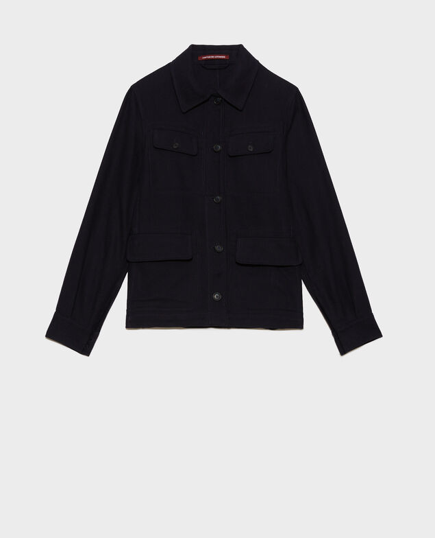 Cotton work jacket Night sky