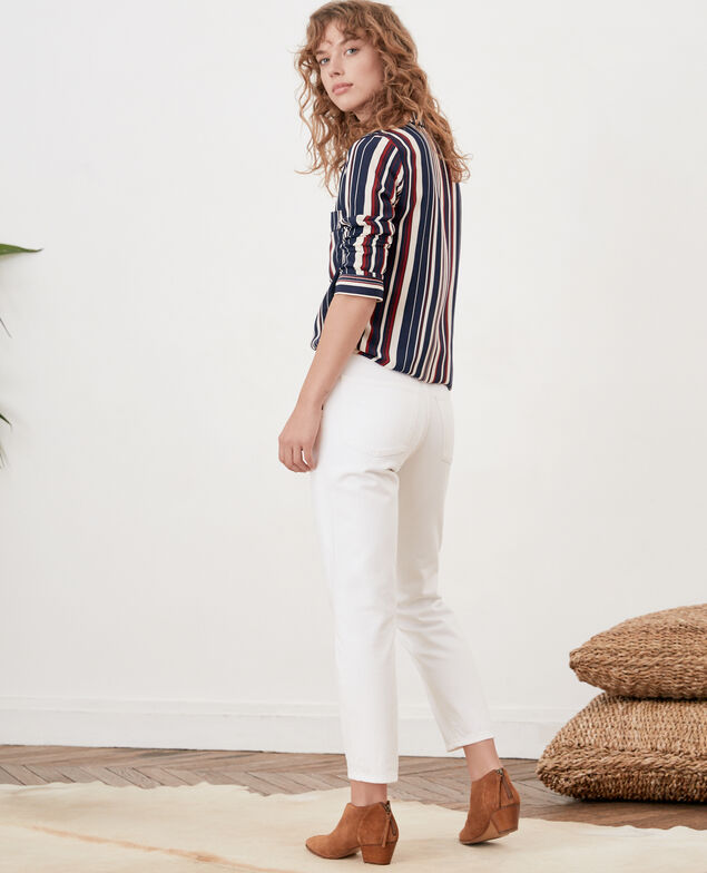 Vintage fit jeans Blanc