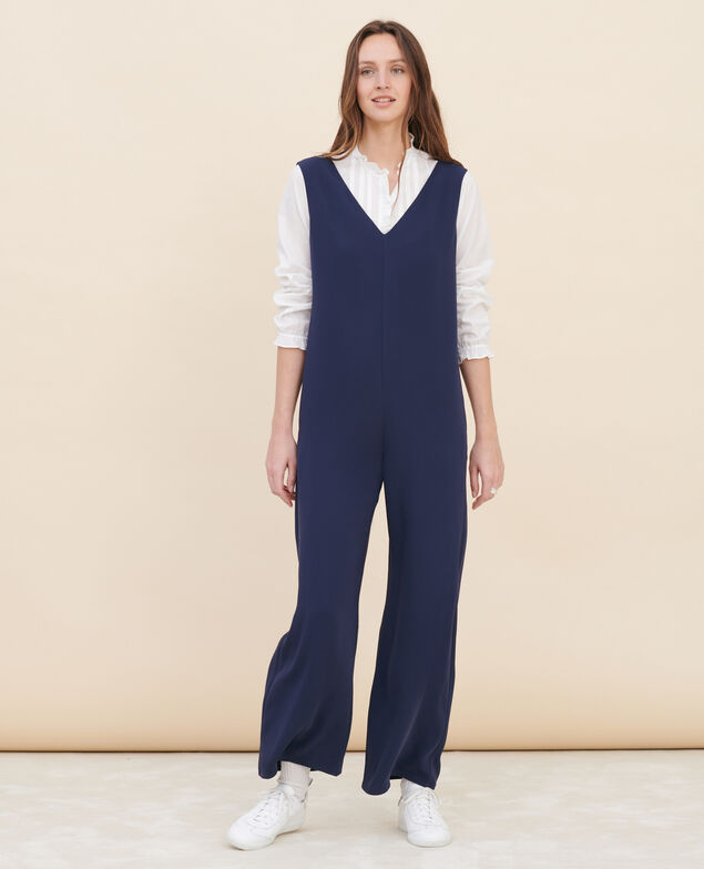Long, loose jumpsuit Night sky