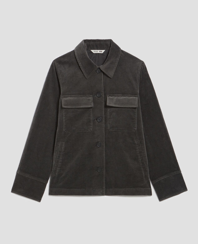 Corduroy jacket U070 gray