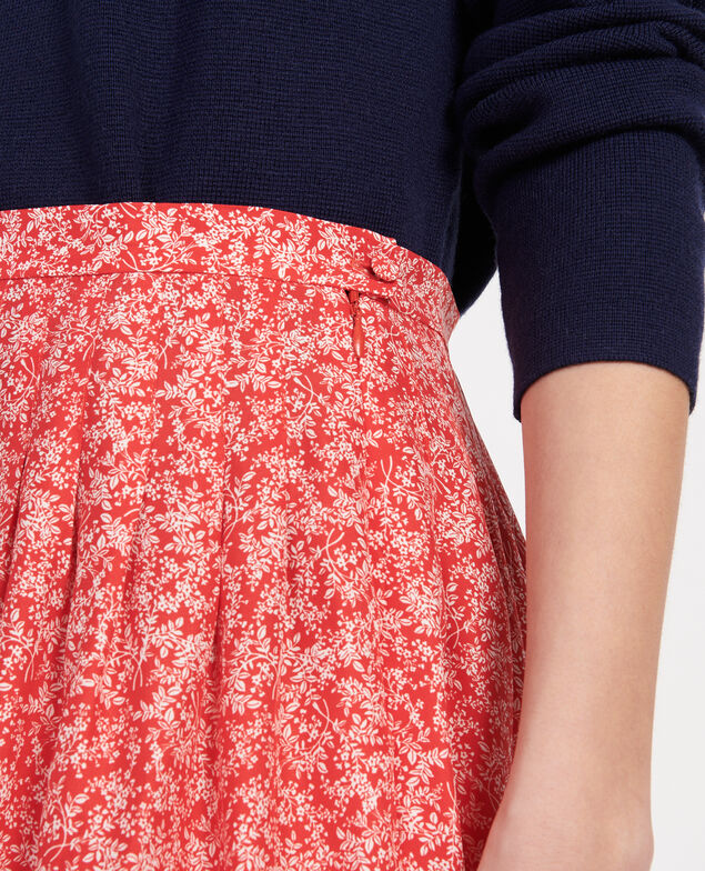 Skirt Feuillage fiery red