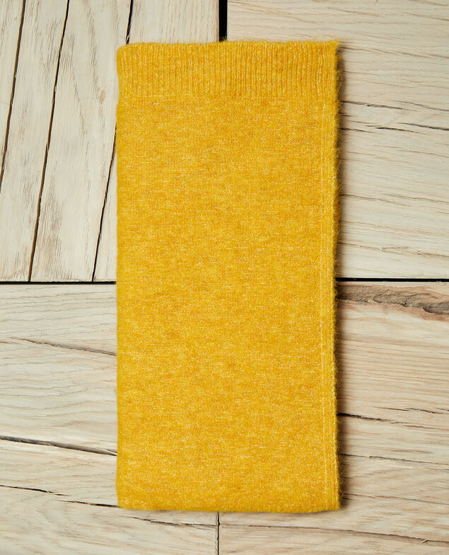Fluffy scarf Golden spice