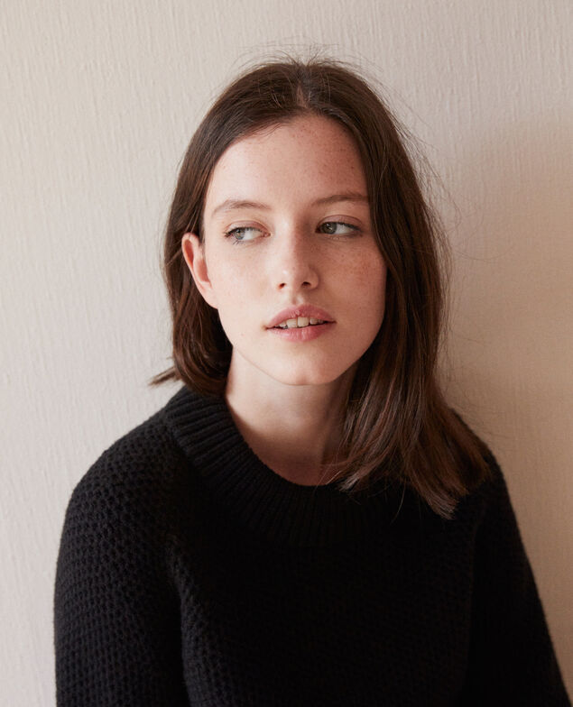 Wool jumper Noir