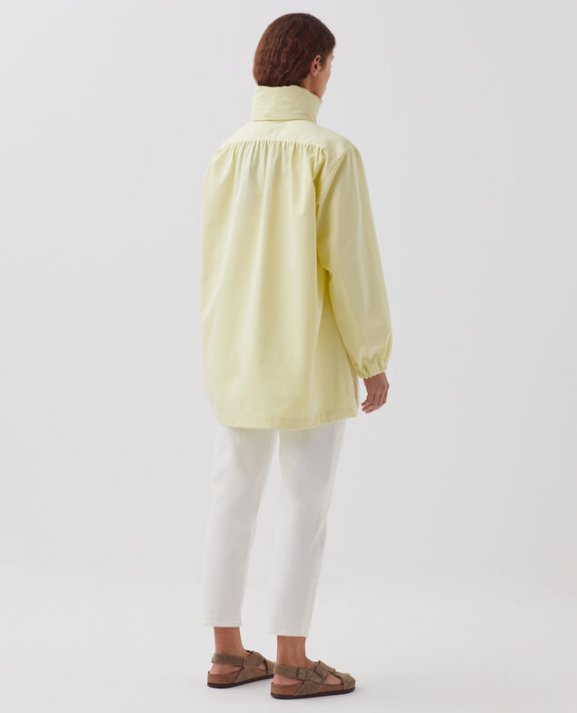Oversize parka H410 tender yellow