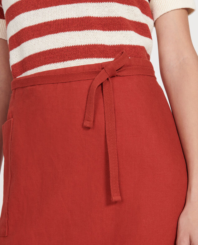 Linen wrap skirt Ketchup