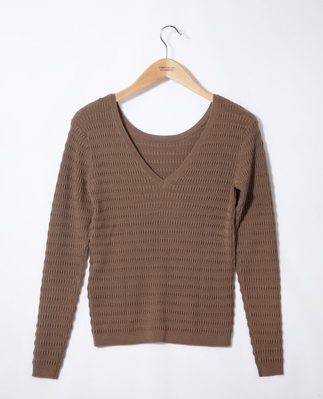 Reversible jumper Brown