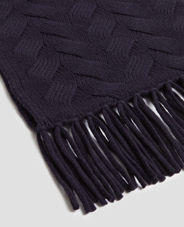 Wool scarf H695 night sky