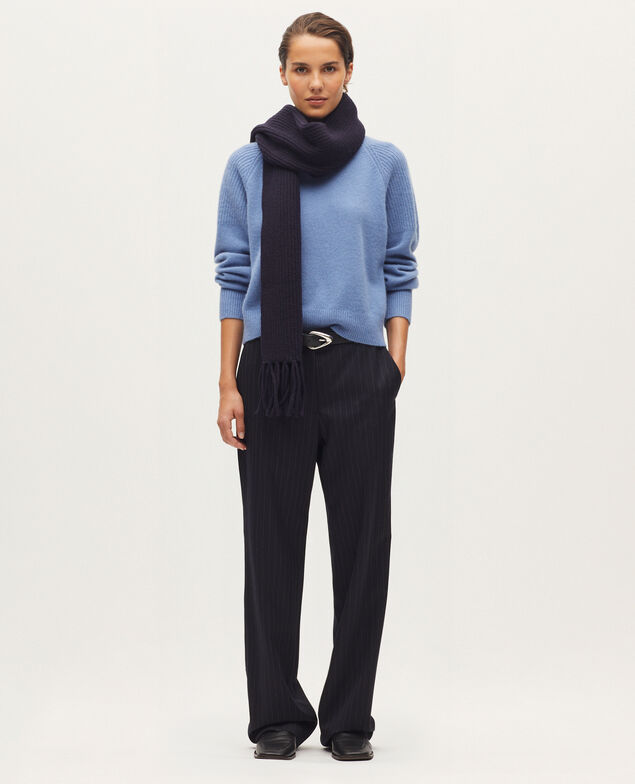 Cashmere jumper K630 harbor blue