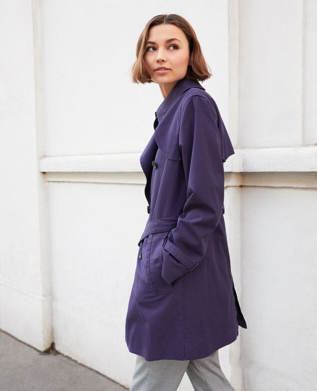 Timeless trench coat Ink navy