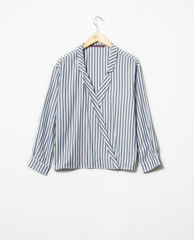 Pyjama-style shirt Off white