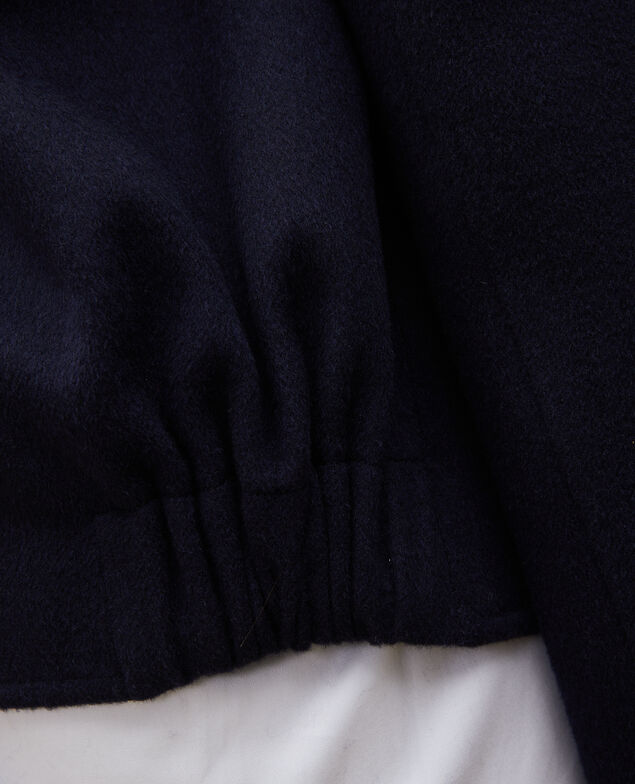  Double-sided wool jacket Night sky