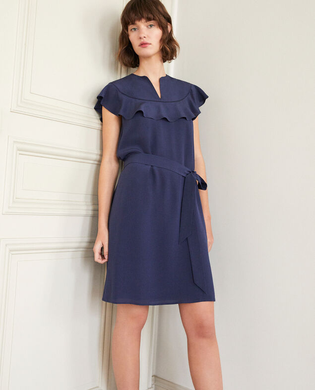 Frilly dress Blue