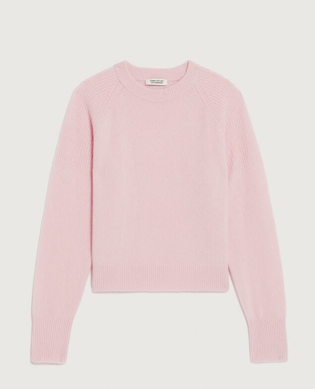 Cashmere jumper K100 bloom pink