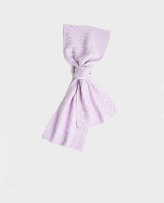 Cashmere scarf  Pastel lilac