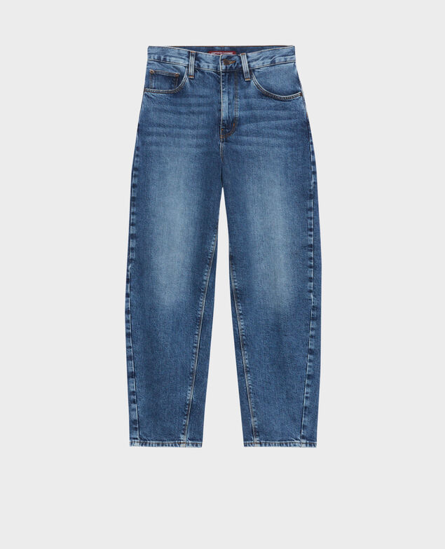 SYDONIE - BALLOON - 7/8 cotton jeans 7208c 107 denim blue