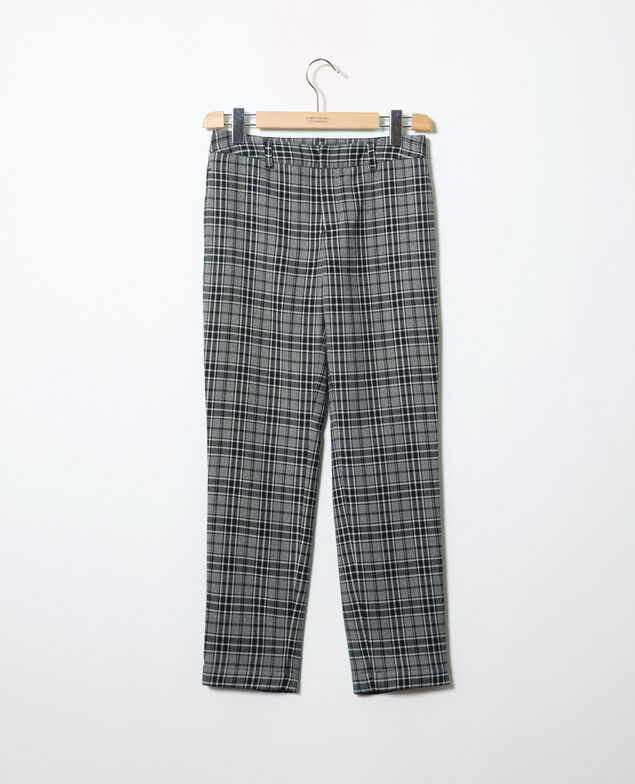 Straight-leg trousers Prince de galles