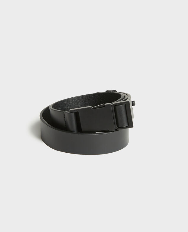 Leather belt Black beauty