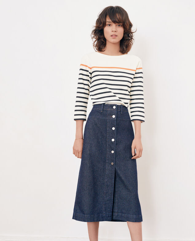 Denim skirt Indigo