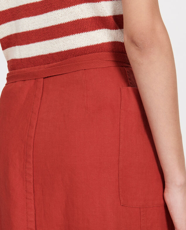 Linen wrap skirt Ketchup