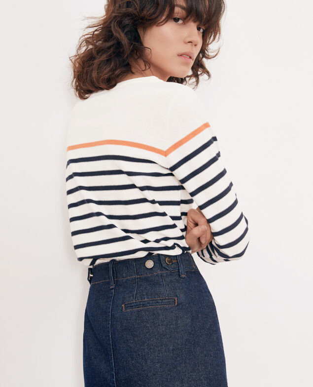 Denim skirt Indigo